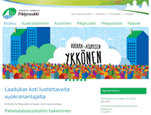 Tablet Screenshot of pikipruukki.com